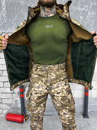 Тактичний костюм Softshell піксель розмір 2XL - зображення 4