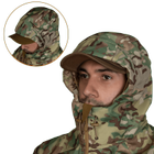 Куртка тактическая демисезонная мужская для силовых структур CM Stalker SoftShell Мультикам (7089), S - изображение 5