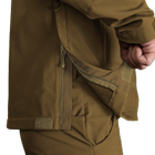 Куртка тактическая демисезонная мужская для силовых структур Phantom System Койот (7293), M - изображение 4