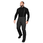 Штаны тактические зимние утепленные мужские брюки для силовых структур Patrol Taslan Черные (7357), L - изображение 2
