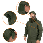 Куртка тактична демісезонна чоловіча для силових структур Phantom System Олива (7294), XXL - зображення 5
