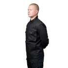 Куртка тактична зносостійка полегшена для силових структур Urban Brotherhood M65 R2D2 Чорний 54 (OR.M_1500) - зображення 2