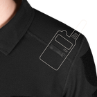 Поло футболка женская тактическая универсальная рубашка для полицейских Camotec CG Pani Paladin Черный XS (OR.M_947) - изображение 5