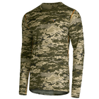 Лонгслів тактичний еластична футболка з довгим рукавом для силових структур Камуфляж (5717), S (OR.M_558) - зображення 1