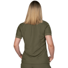 Поло футболка женская тактическая универсальная рубашка для полицейских Camotec CM Pani Army ID Олива XS (OR.M_922) - изображение 2