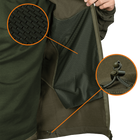 Куртка-ветровка тактична демісезонна для силових структур Falcon 2.0 DWB Олива (7190), XXXL - зображення 8
