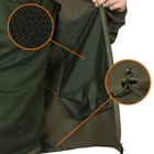 Куртка-ветровка тактическая демисезонная для силовых структур Falcon 2.0 DWB Олива (7190), XXXL - изображение 8