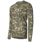 Лонгслив тактический эластичная футболка с длинным рукавом для силовых структур (2220), M (OR.M_526) - изображение 1