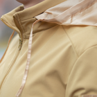 Куртка тактическая износостойкая облегченная для силовых структур Brotherhood SoftShell койот 52/170-176 (OR.M_2700) - изображение 7
