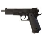 Дитячий страйкбольний пістолет Colt 1911 із пластиковим глушником Galaxy G053B механічний - зображення 5