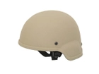 Страйкбольный шлем MICH 2000 версия "light" – COYOTE [8FIELDS] (для страйкбола) - изображение 5