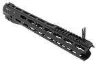 Цівка Strike Industries для AR15 M-LOK Strike Industries Gridlok 15 LITE SI-GRIDLOK-LITE-15-BK - зображення 1