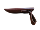 Охотничий нож HK6 SSH Бушкрафт, нержавеющая сталь, ручка орех, чехол кожа, лезвие 127мм BPS KNIVES - изображение 5