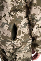 Військова водонепроникна дихаюча тепла тактична фліска-куртка Softshell M(46-48) Піксель - зображення 5