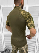 Рубашка тактическая с коротким рукавом пиксель размер ХХXL - изображение 5
