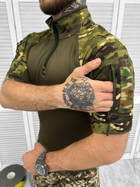 Тактическая рубашка убакс с коротким рукавом котон+стрейч Мультикам 2XL - изображение 5