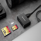 Czytnik Transcend USB3.1 Gen1 All-in-1 Multi Card Reader Type-C Black (TS-RDC8K2) - obraz 7
