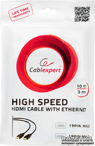 Кабель Cablexpert HDMI - HDMI v2.0 3 м (CC-HDMI4-W-10) - зображення 4