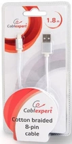 Kabel Cablexpert USB 2.0 - Apple Lightning 1.8 m Srebrny (CCB-mUSB2B-AMLM-6-S) - obraz 3