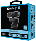 Kamera internetowa Sandberg Webcam Pro Autofocus Stereo Mic Czarna (5705730133954) - obraz 5