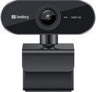 Вебкамера Sandberg Webcam Flex 1080P HD Black (5705730133978) - зображення 1