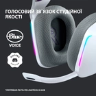 Słuchawki bezprzewodowe Logitech Lightspeed RGB Gaming Headset G733 White (981-000883) - obraz 10