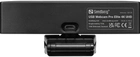 Kamera internetowa Sandberg Webcam Pro Elite 4K UHD (IMX258) Autofocus USB-A/USB-C Black (5705730134289) - obraz 4