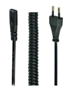 Kabel zasilający Cablexpert CEE7/16 - C1 1.8 m (PC-C1-VDE-1.8M) - obraz 1