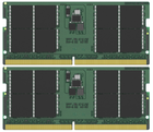 Оперативна пам'ять Kingston SODIMM DDR5-4800 65536MB PC5-38400 (Kit of 2x32768) ValueRAM (KVR48S40BD8K2-64)