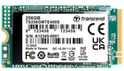 Dysk SSD Transcend 400S 256GB NVMe M.2 2242 PCIe 3.0 x4 3D NAND TLC (TS256GMTE400S) - obraz 1