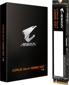 Dysk SSD Gigabyte Aorus Gen4 5000E 1TB M.2 NVMe PCIe 4.0 x4 3D NAND (TLC) (AG450E1024-G) - obraz 7