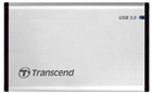 Зовнішня кишеня Transcend StoreJet 25S3 для 2.5" HDD/SSD USB 3.1 Aluminum (TS0GSJ25S3) - зображення 1