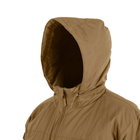 Куртка тактична Helikon-tex LEVEL 7 зимова S Койот HELIKON CLIMASHIELD APEX 100 G COYOTE (KU-L70-NL-11-B03-S) - зображення 5