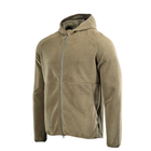 Куртка флісова M-Tac Lite Microfleece Hoodie Dark Olive Size L - зображення 1
