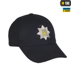 Бейсболка M-TAC POLICE Ріп-стоп Black Size XS - зображення 1