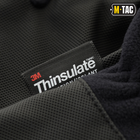 Рукавиці M-TAC Fleece Thinsulate Black Size M - изображение 5
