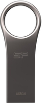 Pamięć USB Silicon Power Jewel J80 32GB USB 3.0 Titanium (SP032GBUF3J80V1T)