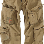 Тактические штаны Surplus Raw Vintage Airbone Vintage Trousers 05-3598-14 S Beige (4250403125374) - изображение 6