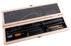 Набор для чистки MEGAline 7к. деревянная коробка, шомпол в оплетке - изображение 1