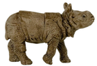 Фігурка Schleich Wild Life Indian Rhinoceros Baby 5.5 см (4059433527772) - зображення 2
