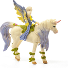 Zestaw Schleich Bayala Fairy Sera with Blossom Unicorn (4059433573779) - obraz 3