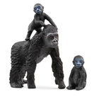 Набір фігурок Schleich Wild Life Сім'я горил 7.1 см (4059433654010) - зображення 1
