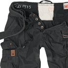 Тактичні штани Surplus Raw Vintage Premium Vintage Trousers 05-3597-03 S Black (4250403102566) - зображення 3