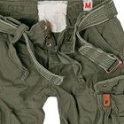 Тактические штаны Surplus Raw Vintage Premium Vintage Trousers 05-3597-01 2XL Olive (4250403102481) - изображение 7