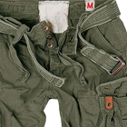 Тактичні штани Surplus Raw Vintage Premium Vintage Trousers 05-3597-01 M Olive (4250403102450) - зображення 7