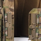 Комплект жилет-плитоноска в пикселе Warmor gen.3 с защитой шеи и плеч и подсумками под АК, гранату, аптечку, сброс, напашник (WG3PMMax) - изображение 12