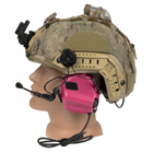 Активная гарнитура Earmor M32H Mod 3 с адаптером на рельсы шлема 2000000142838 - изображение 3