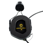 Активная гарнитура Earmor M32H Mark 3 DualCom MilPro с адаптерами на рельсы шлема 2000000114248 - изображение 4