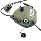 Активная гарнитура Earmor M32H Mark 3 DualCom MilPro с адаптерами на рельсы шлема 2000000114248 - изображение 5
