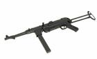 Пістолет-пулемет MP007 (MP 40) FULL METAL — BLACK [AIRSOFT GUN MANUFACTURER] (для страйкболу) - зображення 10